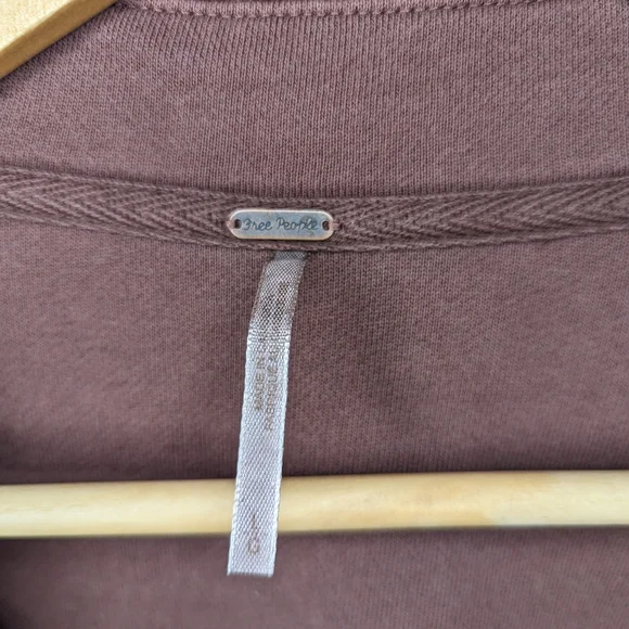 Free People Ruby Jacket Date Night Size Large Pockets Elbow Patches - Picture 7 of 16